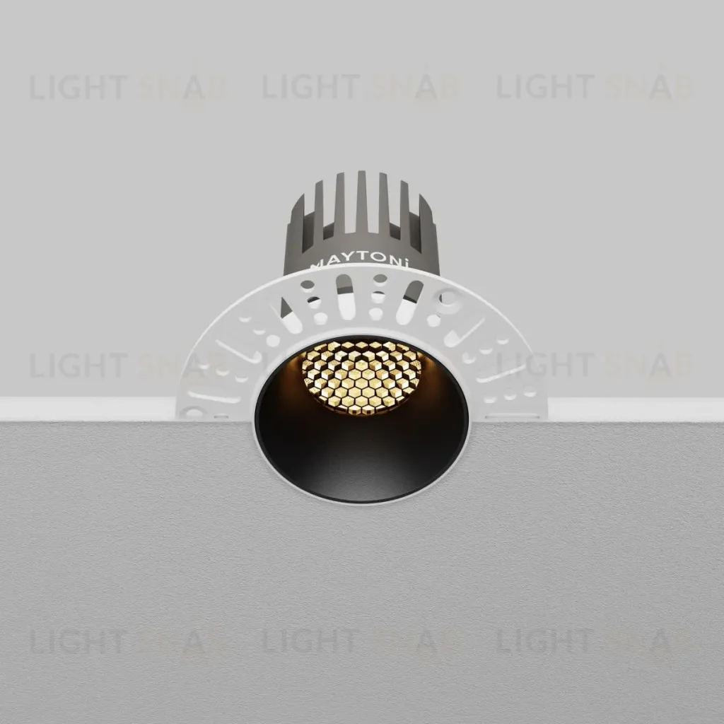 Встраиваемый светильник Maytoni Technical Dip DL124-10W-2.7K-TRS-B DL124-10W-2.7K-TRS-B