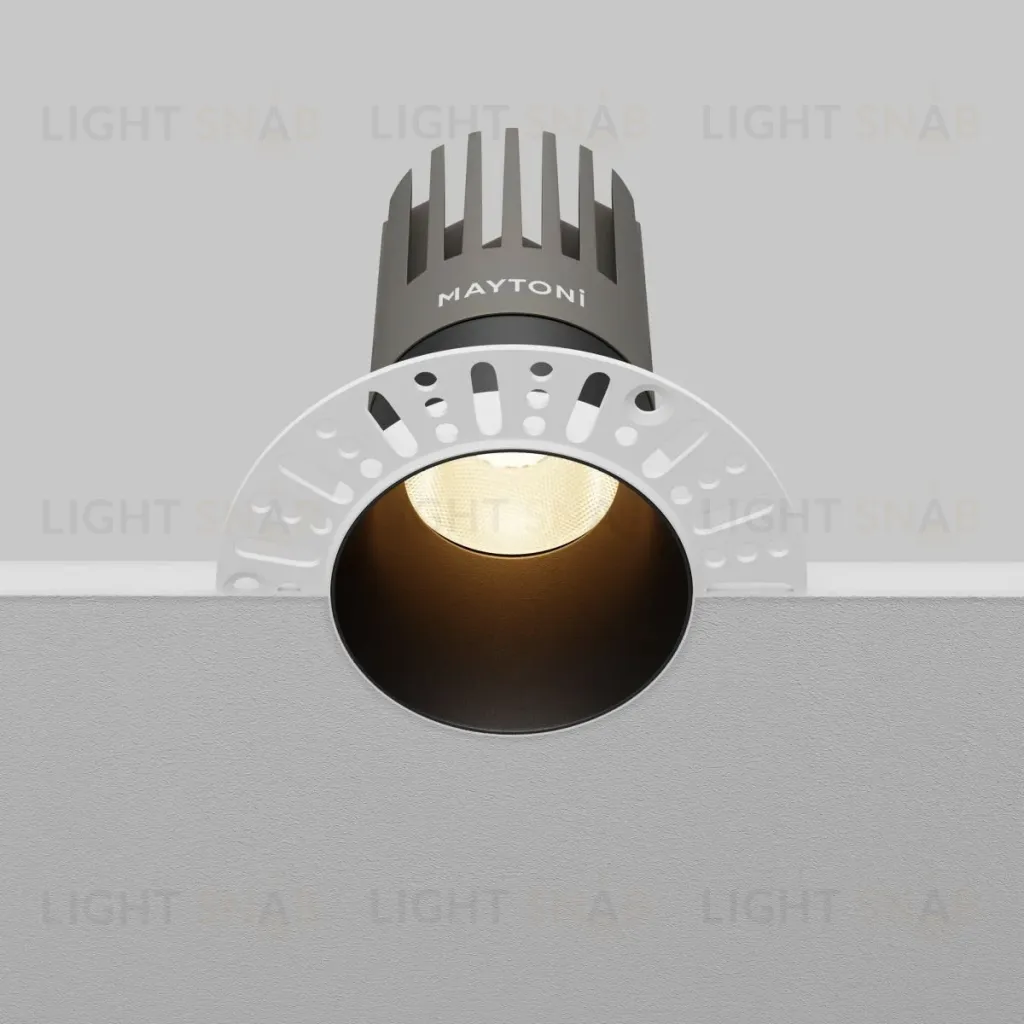 Встраиваемый светильник Maytoni Technical Dip DL122-15W-3K-TRS-B DL122-15W-3K-TRS-B