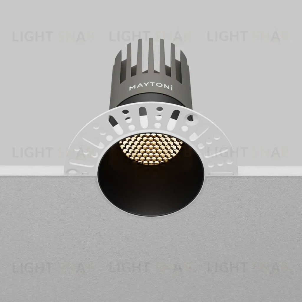 Встраиваемый светильник Maytoni Technical Dip DL122-15W-3K-TRS-B DL122-15W-3K-TRS-B