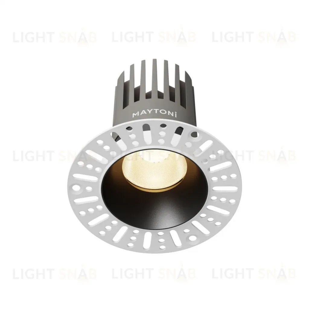 Встраиваемый светильник Maytoni Technical Dip DL121-15W-3K-TRS-B DL121-15W-3K-TRS-B