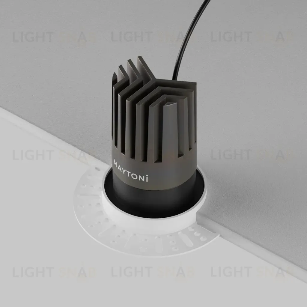Встраиваемый светильник Maytoni Technical Dip DL121-15W-3K-TRS-B DL121-15W-3K-TRS-B