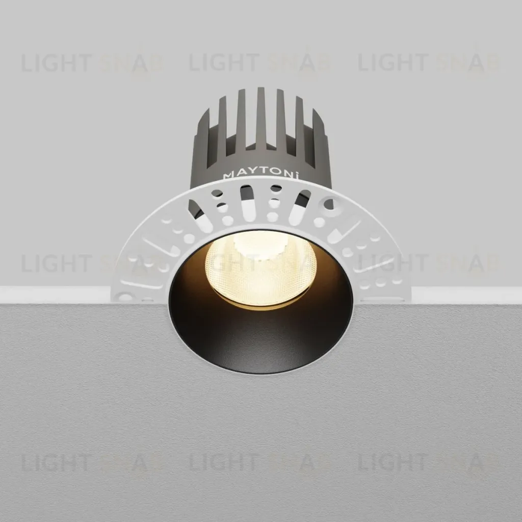 Встраиваемый светильник Maytoni Technical Dip DL121-15W-3K-TRS-B DL121-15W-3K-TRS-B