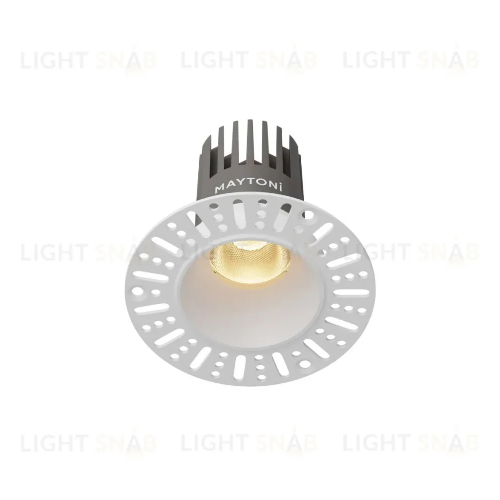 Встраиваемый светильник Maytoni Technical Dip DL124-10W-2.7K-TRS-W DL124-10W-2.7K-TRS-W