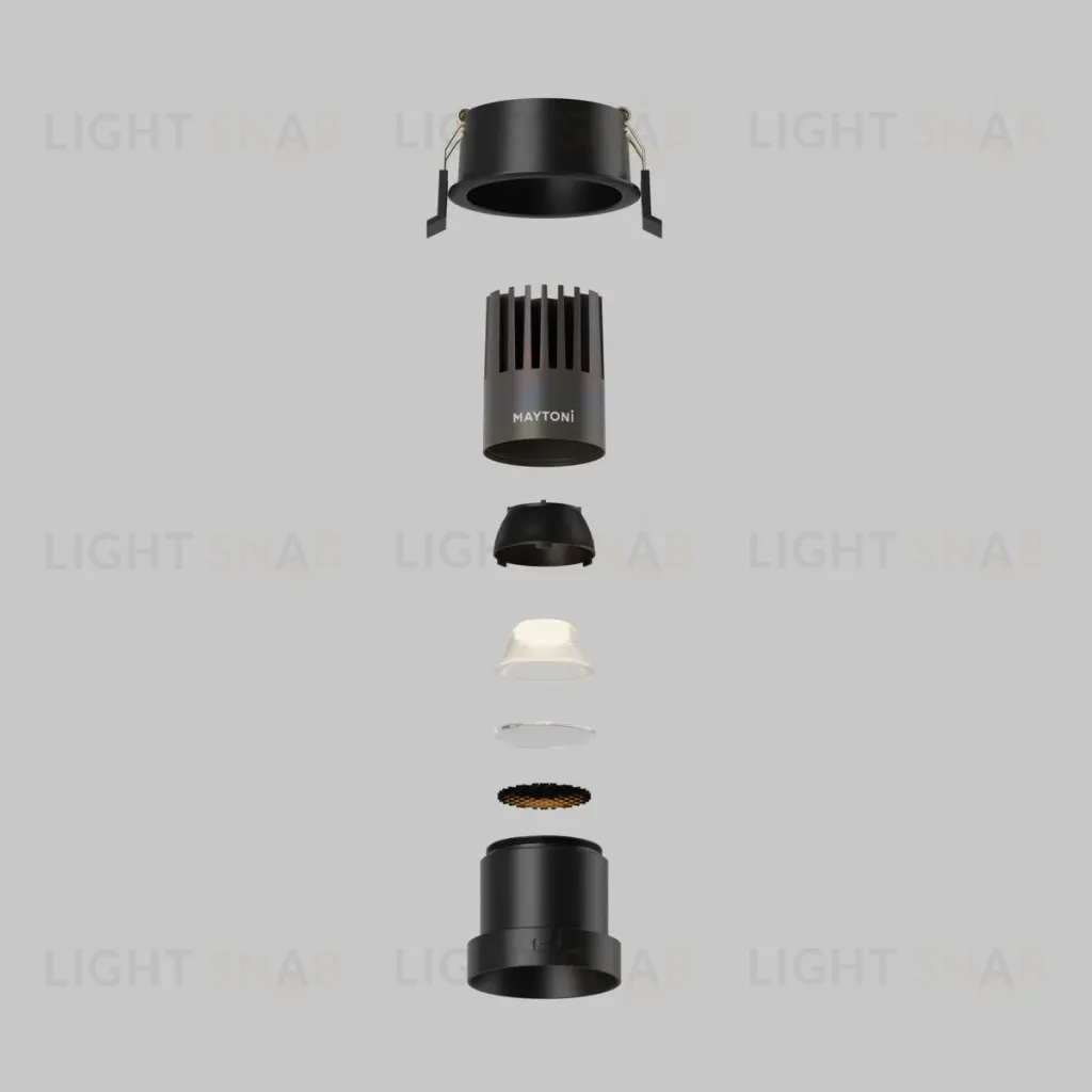 Встраиваемый светильник Maytoni Technical Dip DL116-10W-3K-B DL116-10W-3K-B