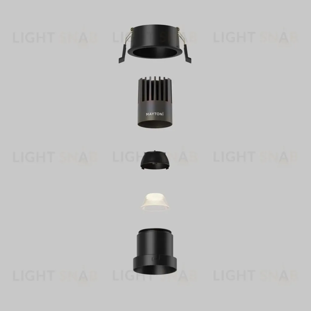 Встраиваемый светильник Maytoni Technical Dip DL116-10W-3K-B DL116-10W-3K-B