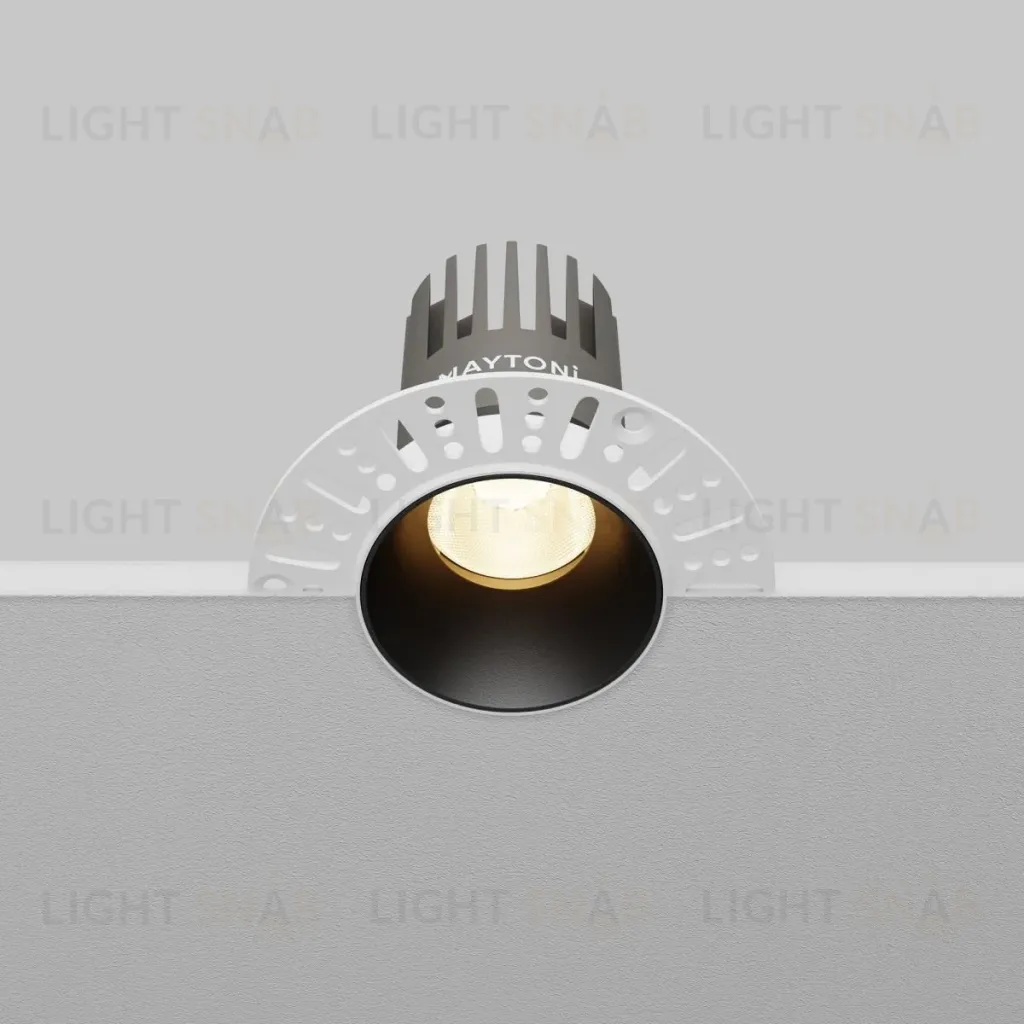 Встраиваемый светильник Maytoni Technical Dip DL119-10W-3K-TRS-B DL119-10W-3K-TRS-B