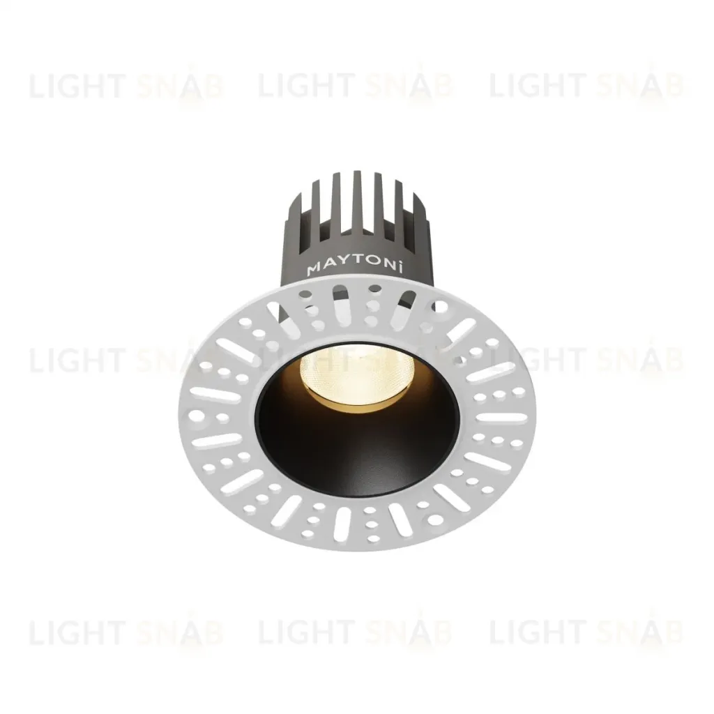 Встраиваемый светильник Maytoni Technical Dip DL119-10W-3K-TRS-B DL119-10W-3K-TRS-B