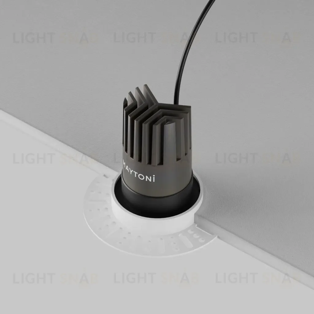 Встраиваемый светильник Maytoni Technical Dip DL119-10W-3K-TRS-B DL119-10W-3K-TRS-B