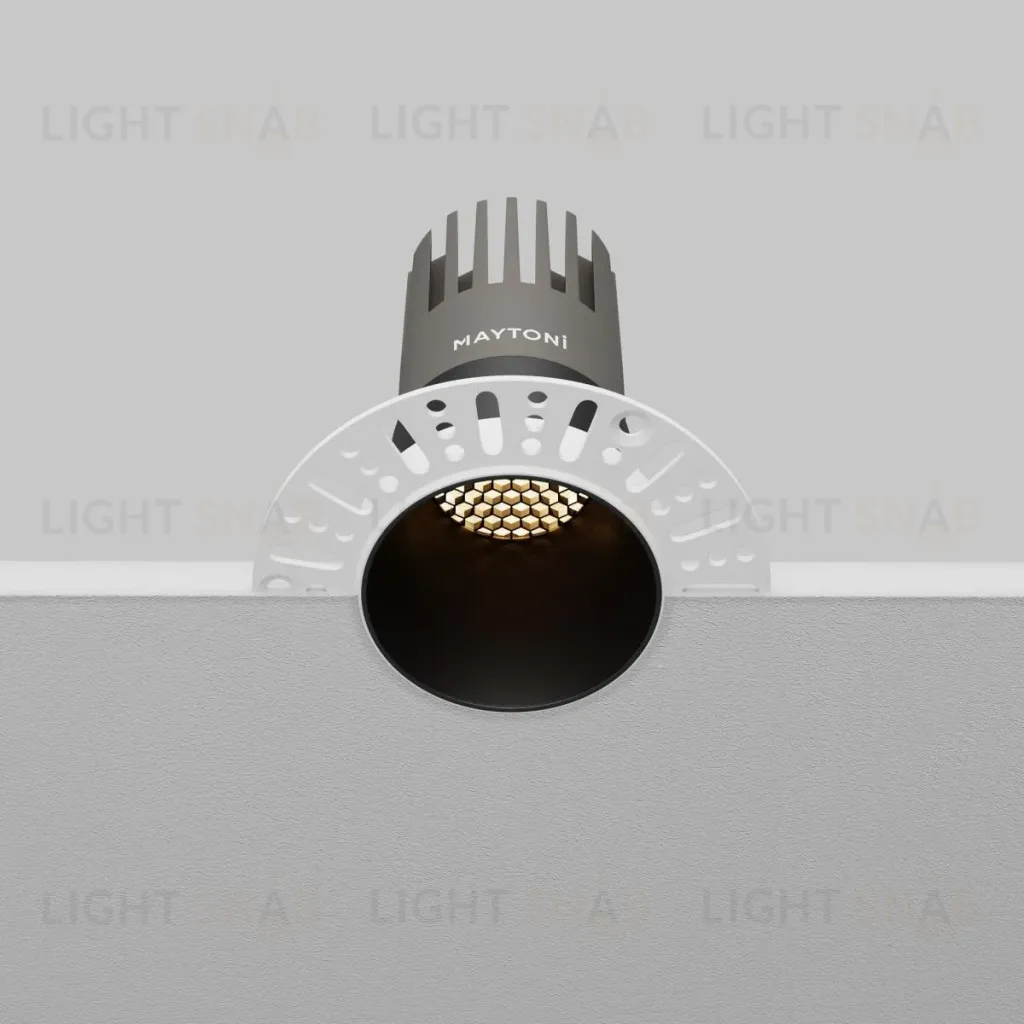 Встраиваемый светильник Maytoni Technical Dip DL120-10W-3K-TRS-B DL120-10W-3K-TRS-B