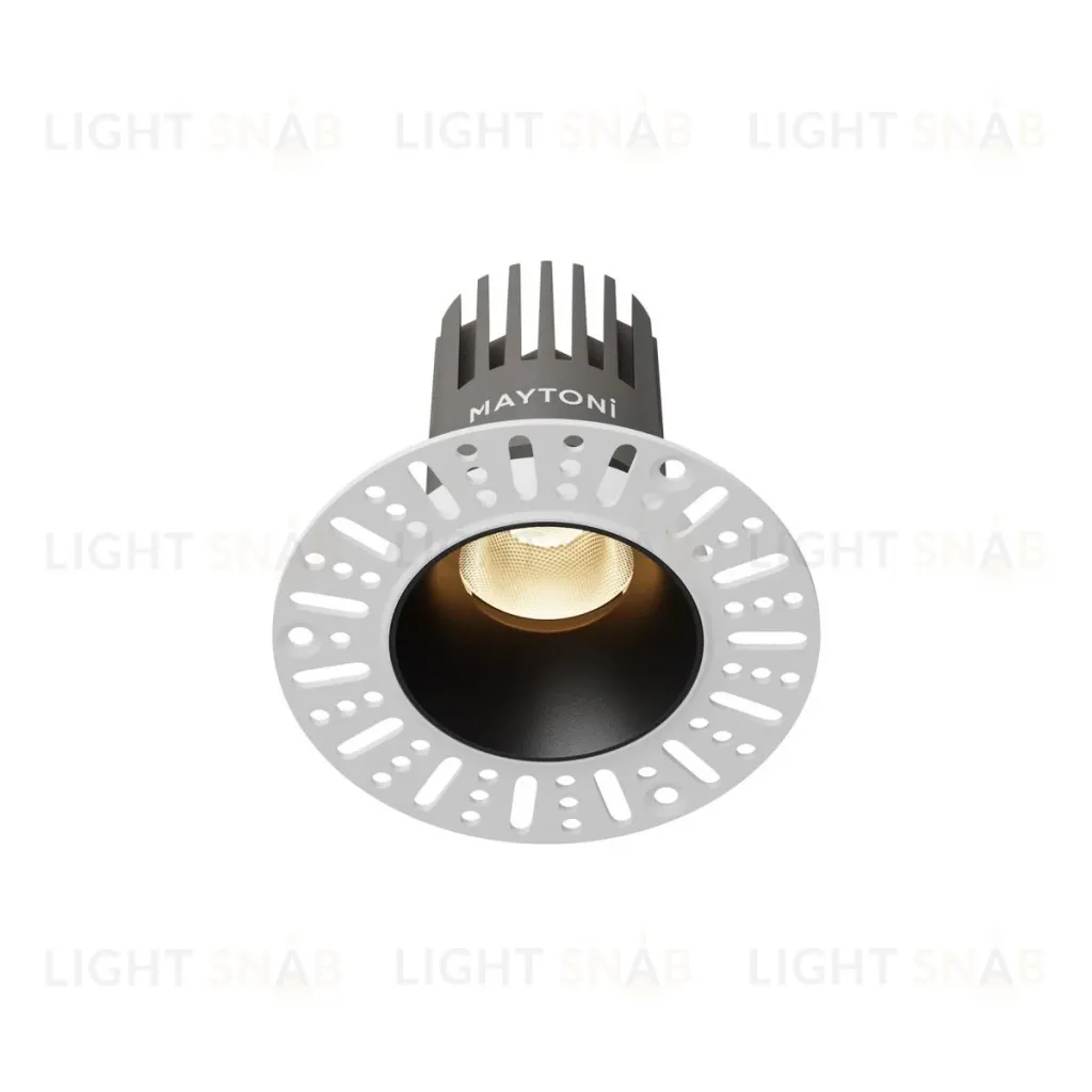 Встраиваемый светильник Maytoni Technical Dip DL124-10W-3K-TRS-B DL124-10W-3K-TRS-B