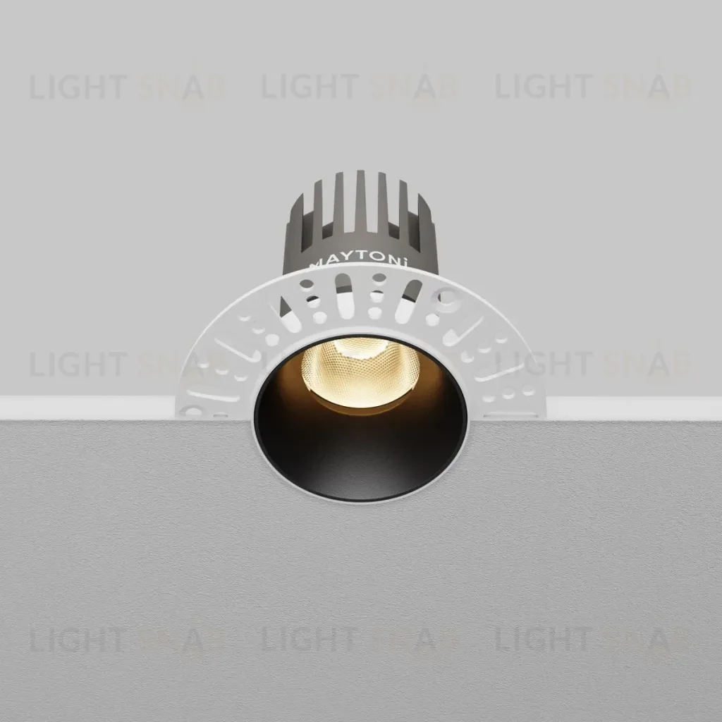 Встраиваемый светильник Maytoni Technical Dip DL124-10W-3K-TRS-B DL124-10W-3K-TRS-B