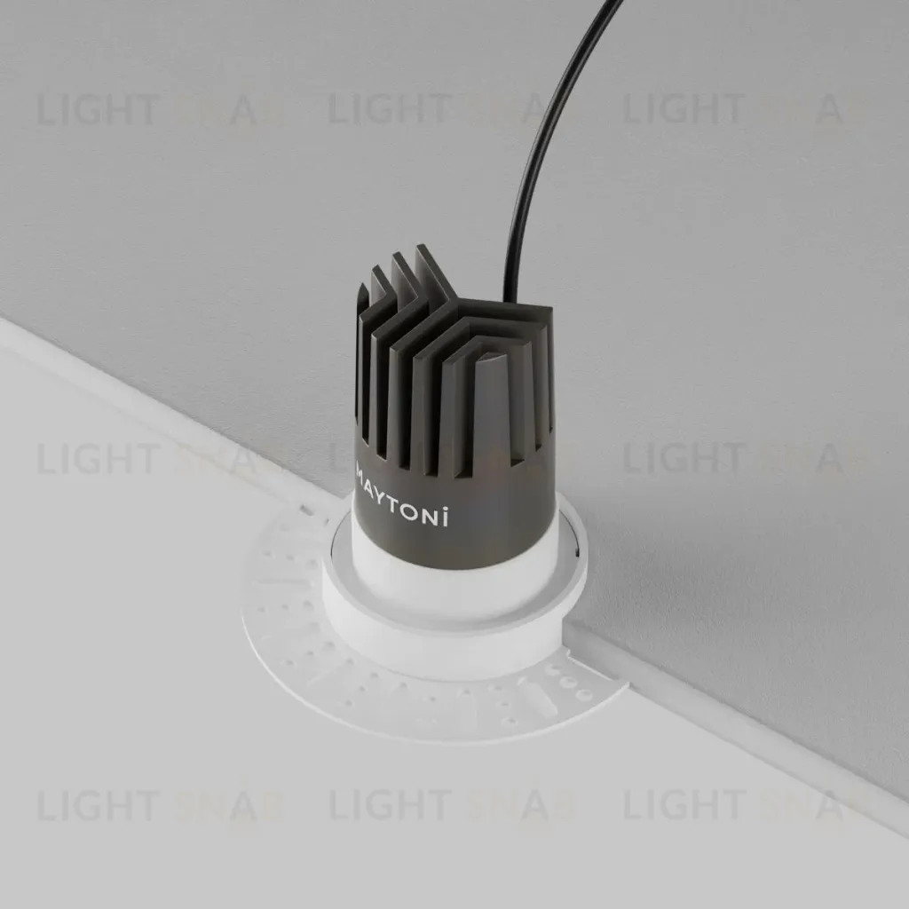Встраиваемый светильник Maytoni Technical Dip DL124-10W-3K-TRS-W DL124-10W-3K-TRS-W