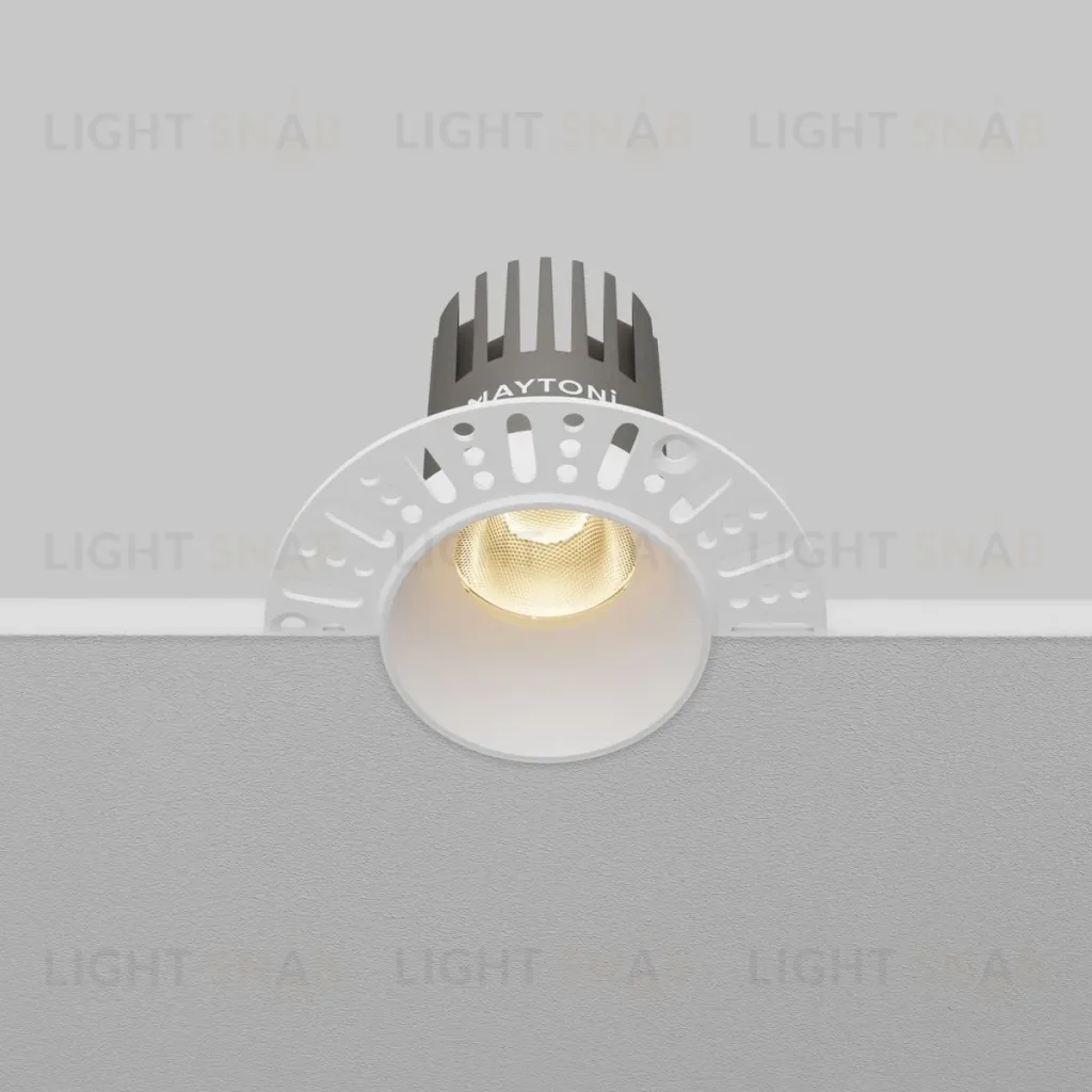 Встраиваемый светильник Maytoni Technical Dip DL124-10W-3K-TRS-W DL124-10W-3K-TRS-W