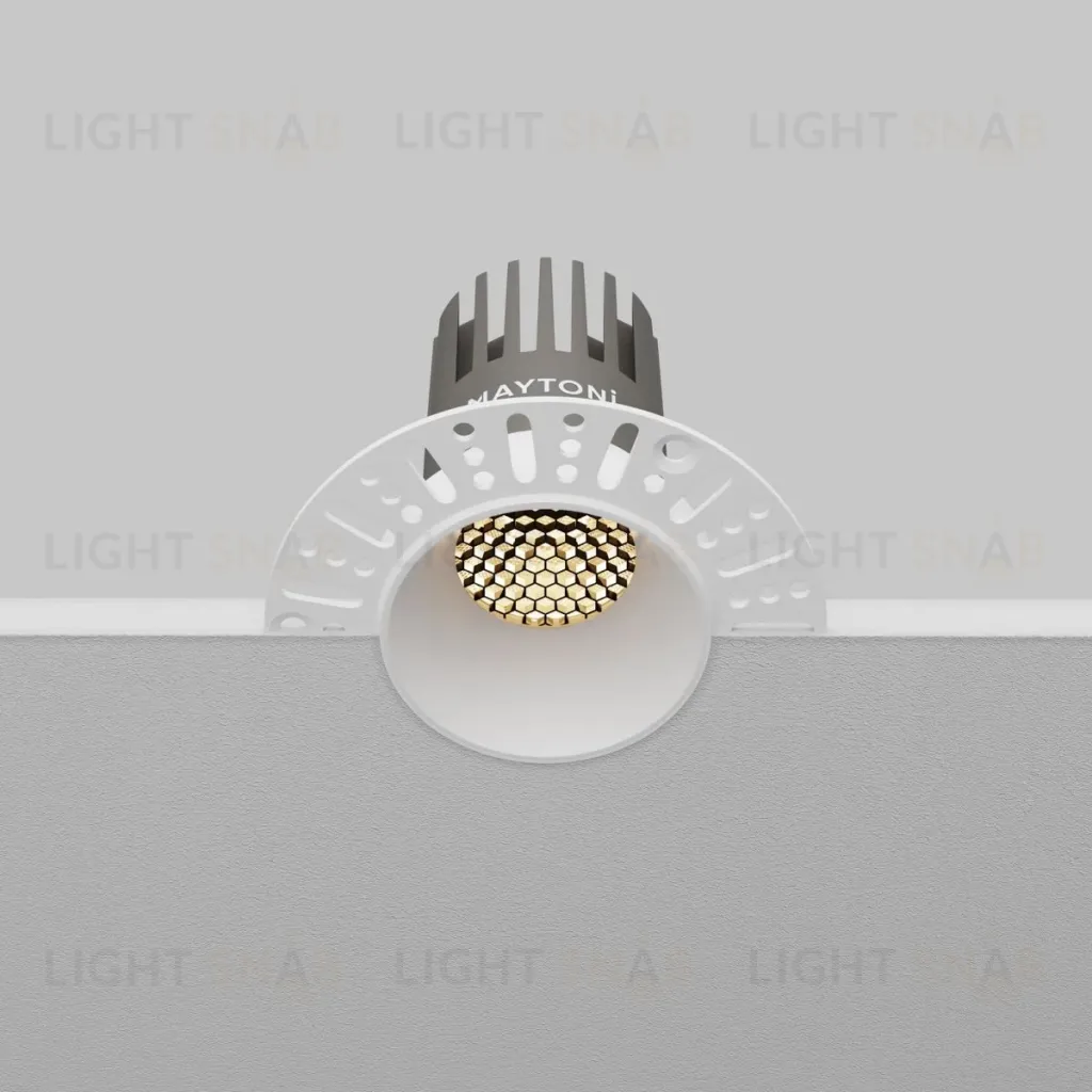 Встраиваемый светильник Maytoni Technical Dip DL124-10W-3K-TRS-W DL124-10W-3K-TRS-W