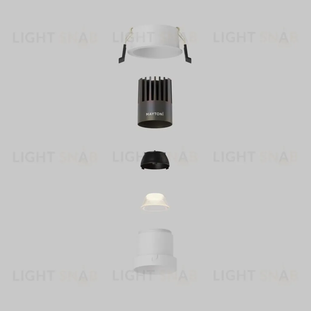 Встраиваемый светильник Maytoni Technical Dip DL116-10W-3K-W DL116-10W-3K-W
