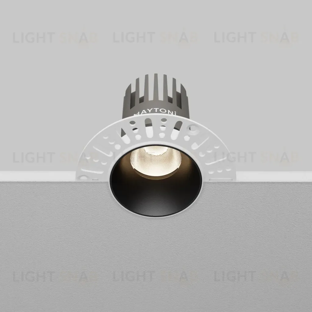 Встраиваемый светильник Maytoni Technical Dip DL124-10W-4K-TRS-B DL124-10W-4K-TRS-B