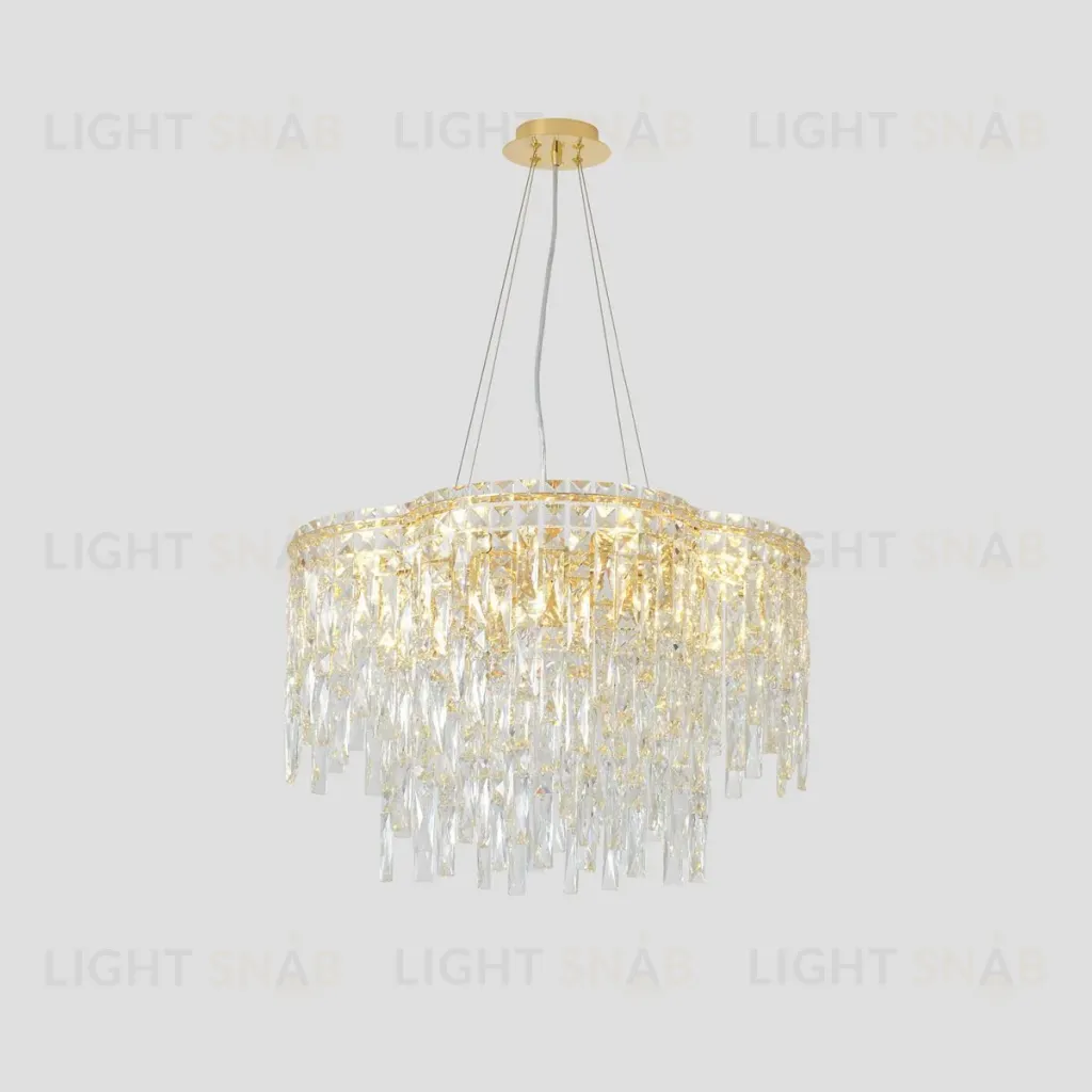 Подвесная люстра Crystal Lux ABRIL SP12 GOLD ABRIL SP12 GOLD