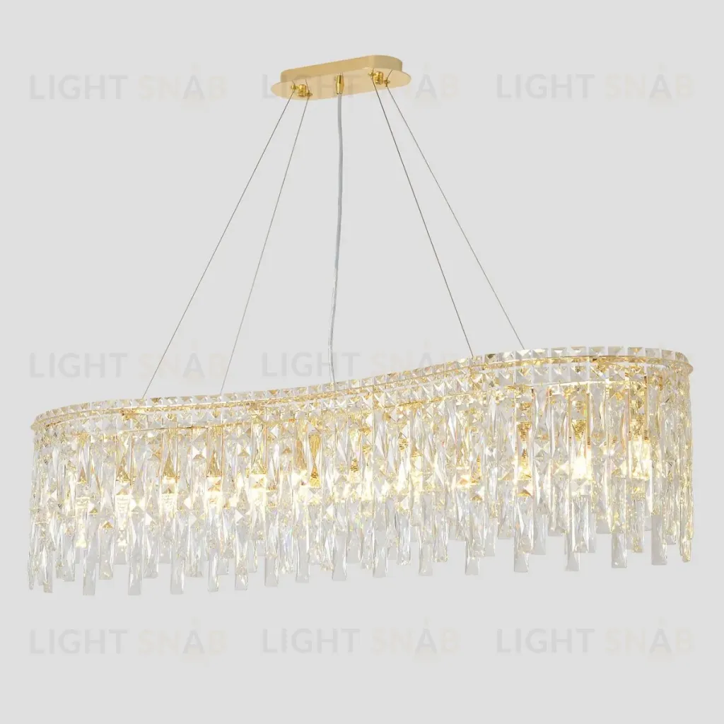 Подвесная люстра Crystal Lux ABRIL SP12 L1200 GOLD ABRIL SP12 L1200 GOLD