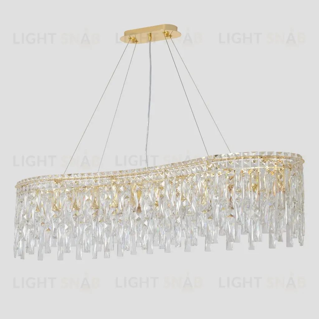 Подвесная люстра Crystal Lux ABRIL SP12 L1200 GOLD ABRIL SP12 L1200 GOLD