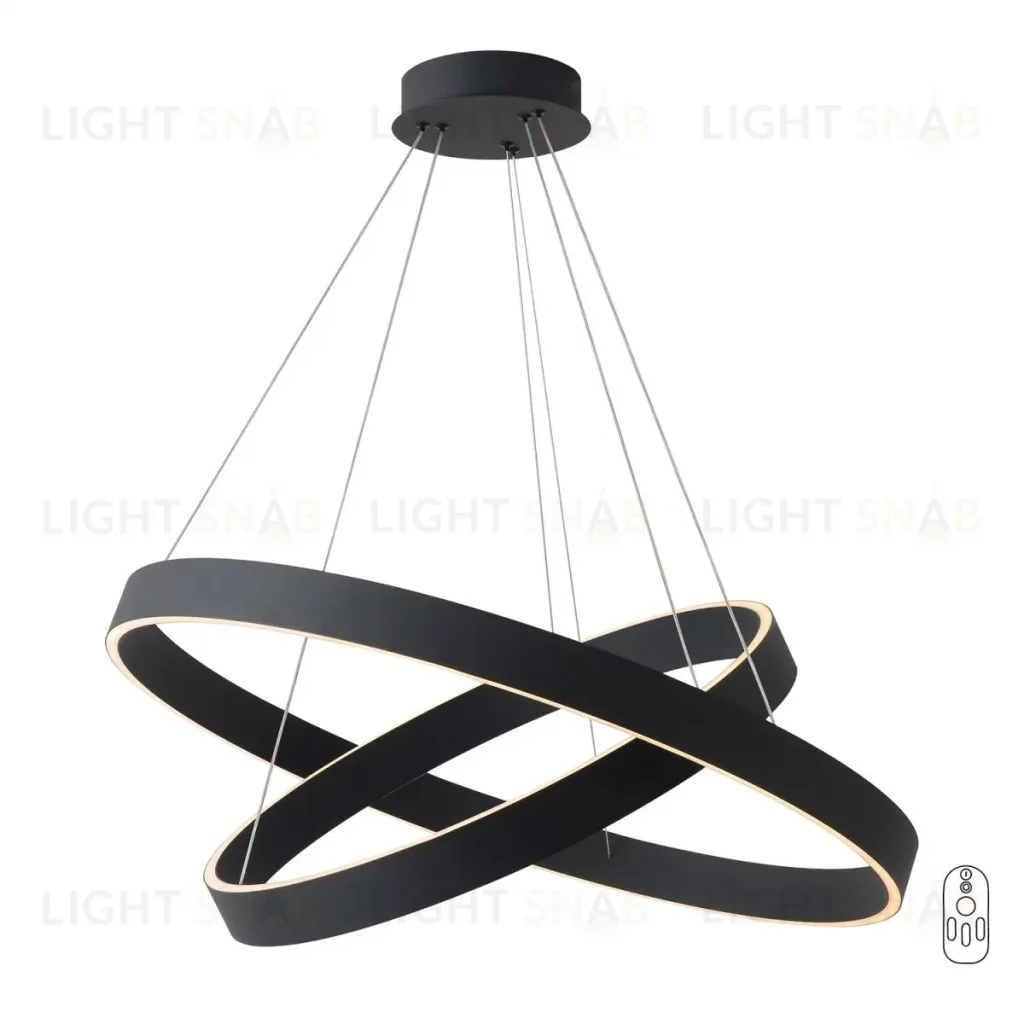 Подвесная люстра Crystal Lux TRON SP123W LED BLACK TRON SP123W LED BLACK