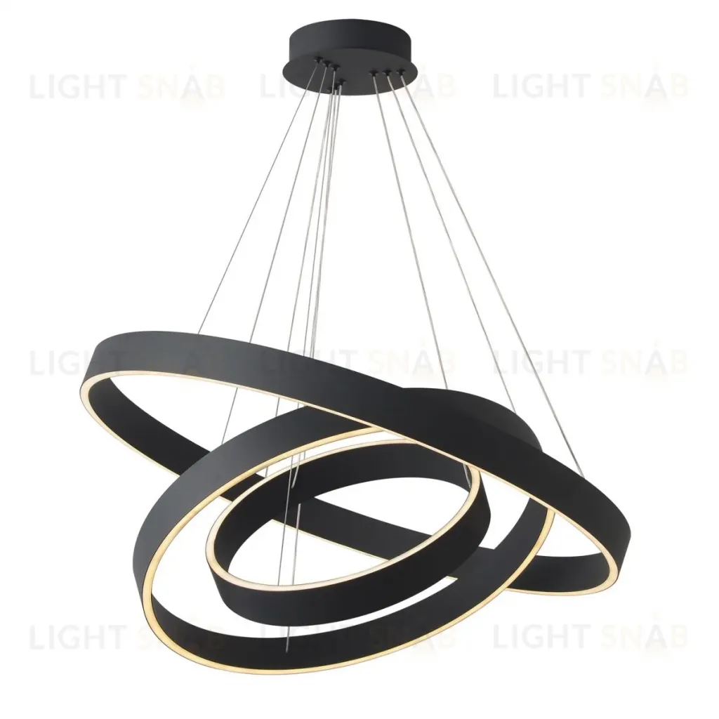 Подвесная люстра Crystal Lux TRON SP158W LED BLACK TRON SP158W LED BLACK