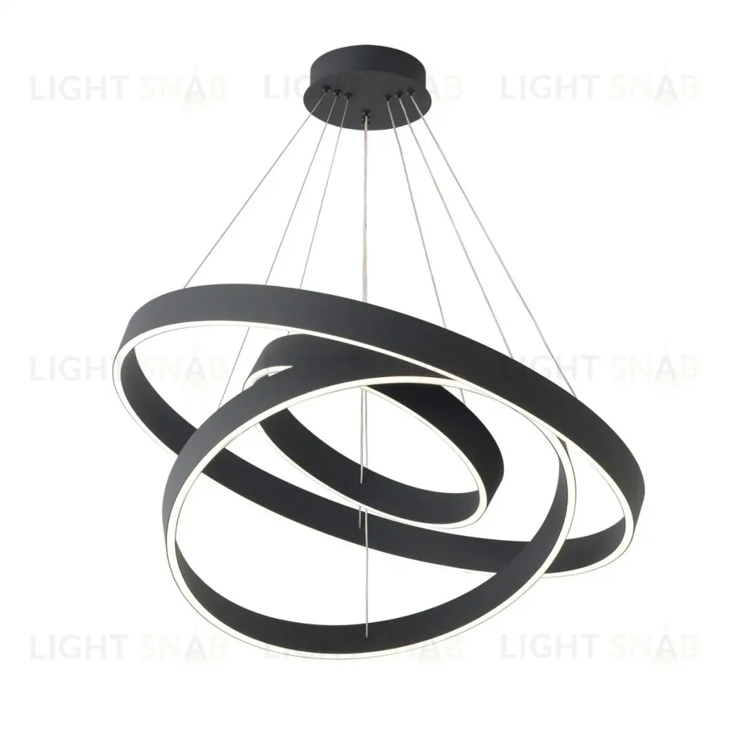 Подвесная люстра Crystal Lux TRON SP158W LED BLACK TRON SP158W LED BLACK