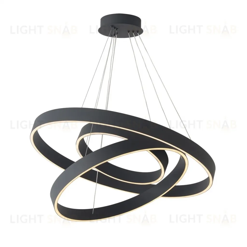 Подвесная люстра Crystal Lux TRON SP158W LED BLACK TRON SP158W LED BLACK