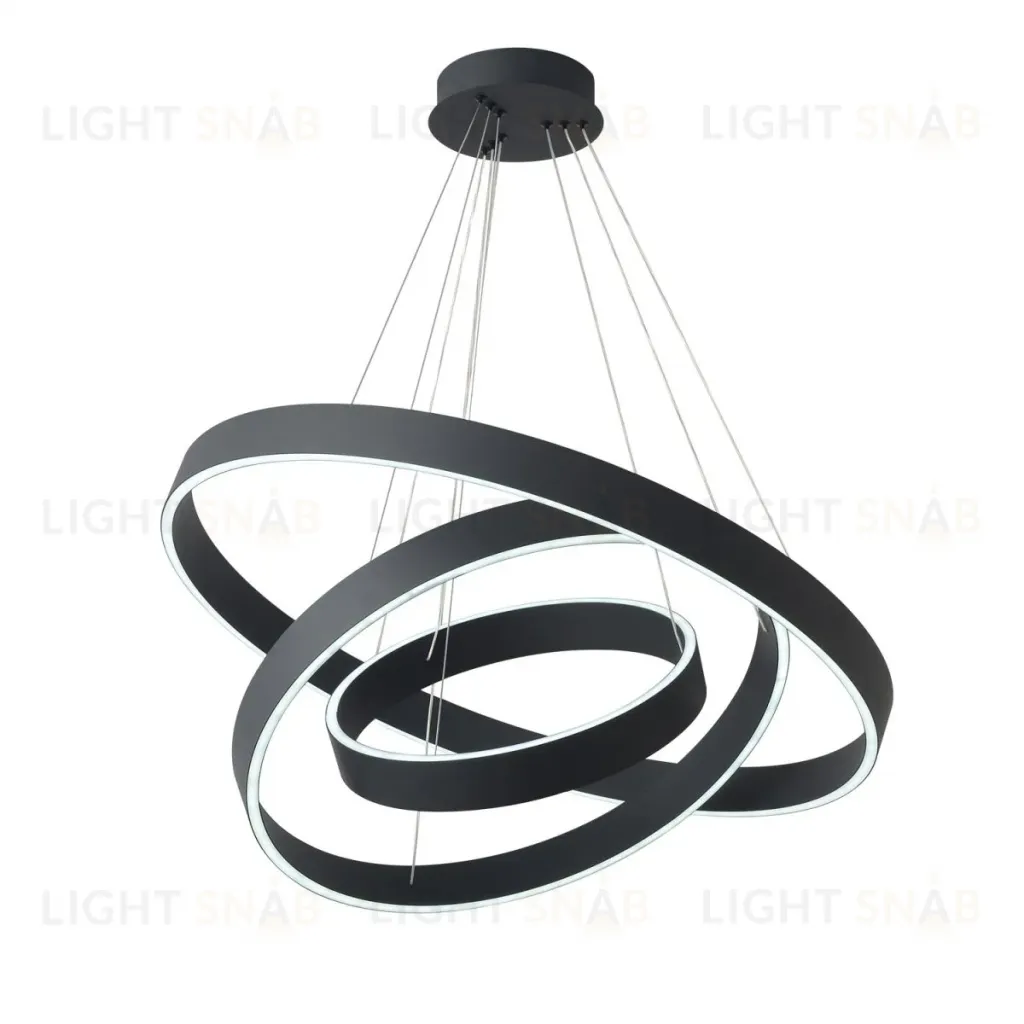 Подвесная люстра Crystal Lux TRON SP158W LED BLACK TRON SP158W LED BLACK