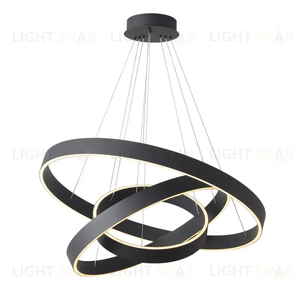 Подвесная люстра Crystal Lux TRON SP158W LED BLACK TRON SP158W LED BLACK