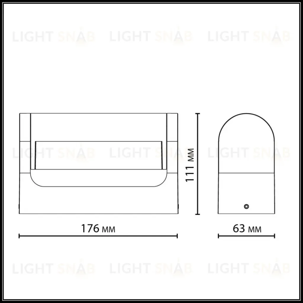 Уличный настенный светильник Odeon Light Nature Twinset 7118/12WL 7118/12WL