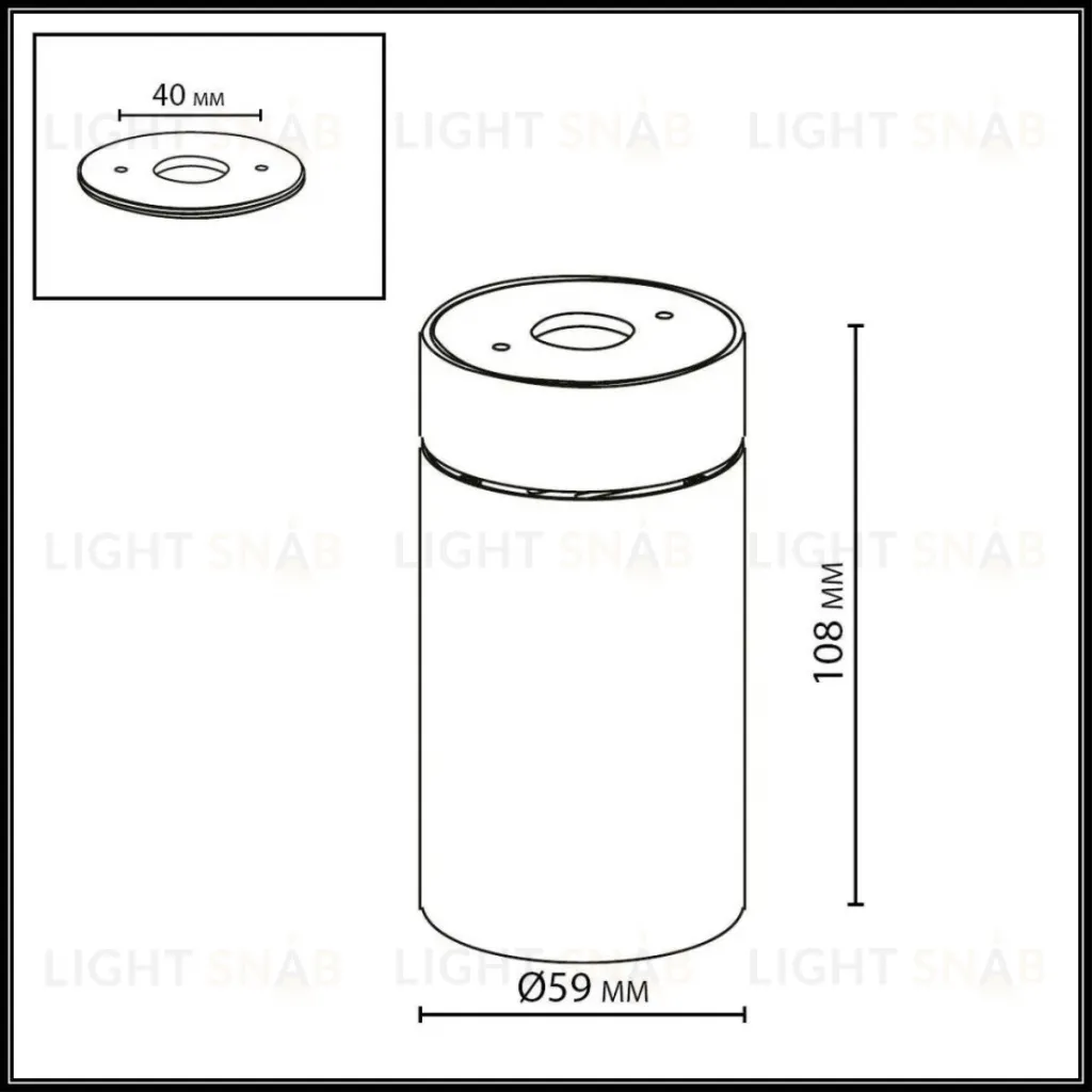 Спот Odeon Light Hightech Turno 7132/7CL 7132/7CL