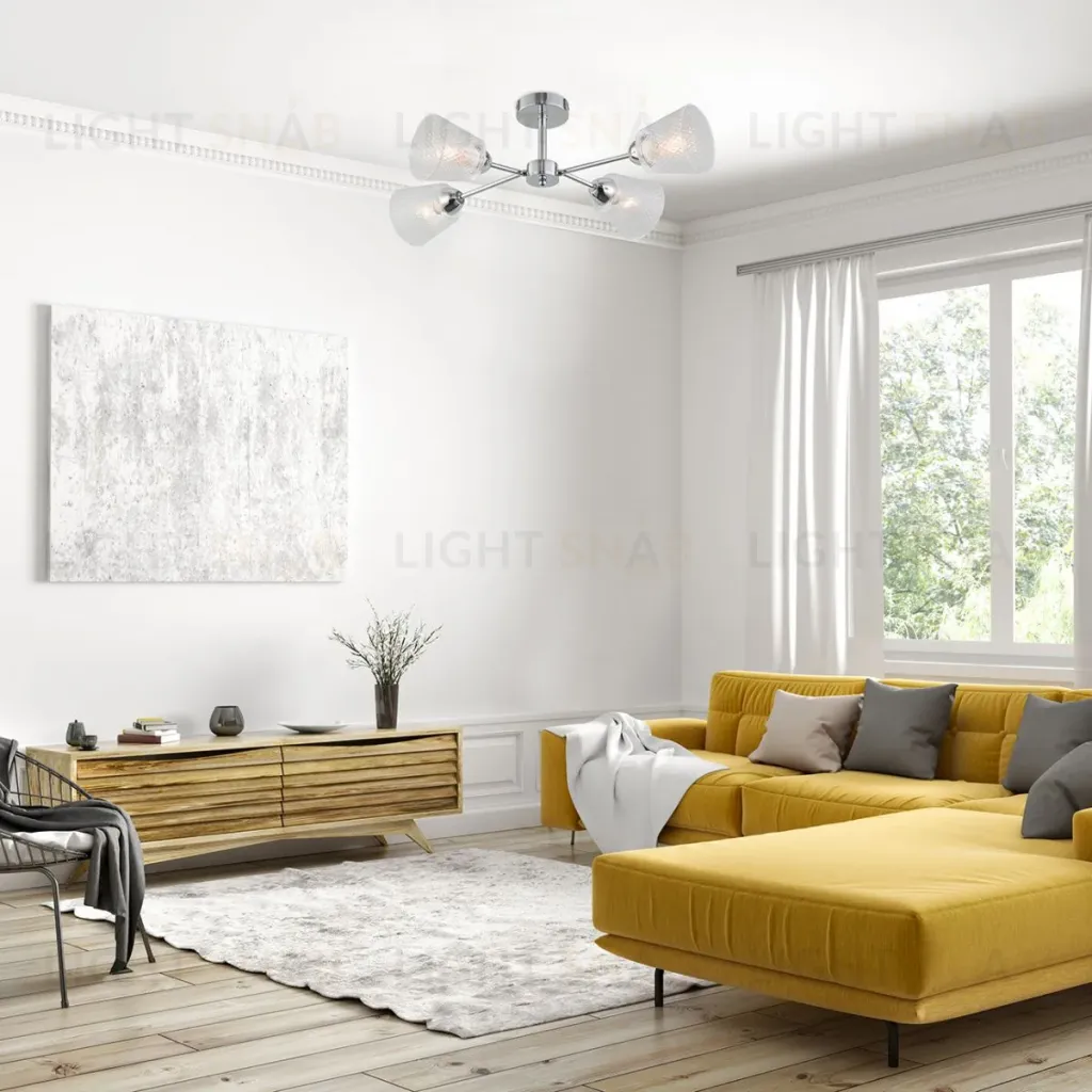 Люстра на штанге Escada Amarant 1104/4P Chrome 1104/4P Chrome
