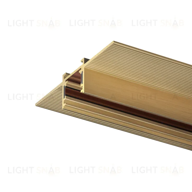 Шинопровод магнитный встраиваемый для ГКЛ Denkirs Shine Hide TR5702-SB TR5702-SB