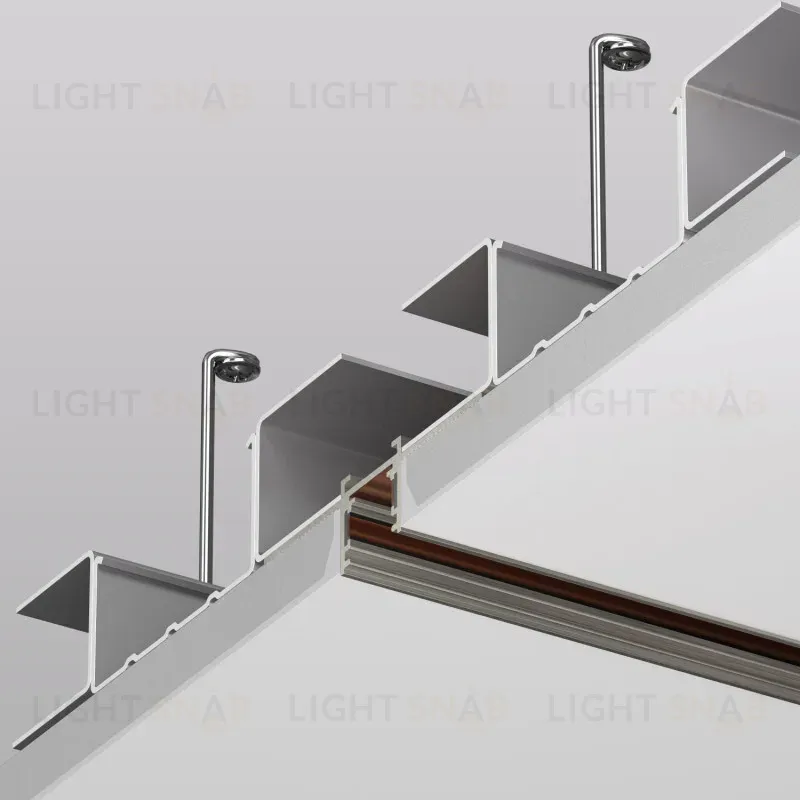Шинопровод магнитный встраиваемый для ГКЛ Denkirs Shine Hide TR5702-DN TR5702-DN