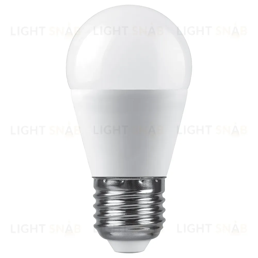 Лампа светодиодная Feron LB-990 шар матовый E27 15W 175-265V 6400K 52078 52078