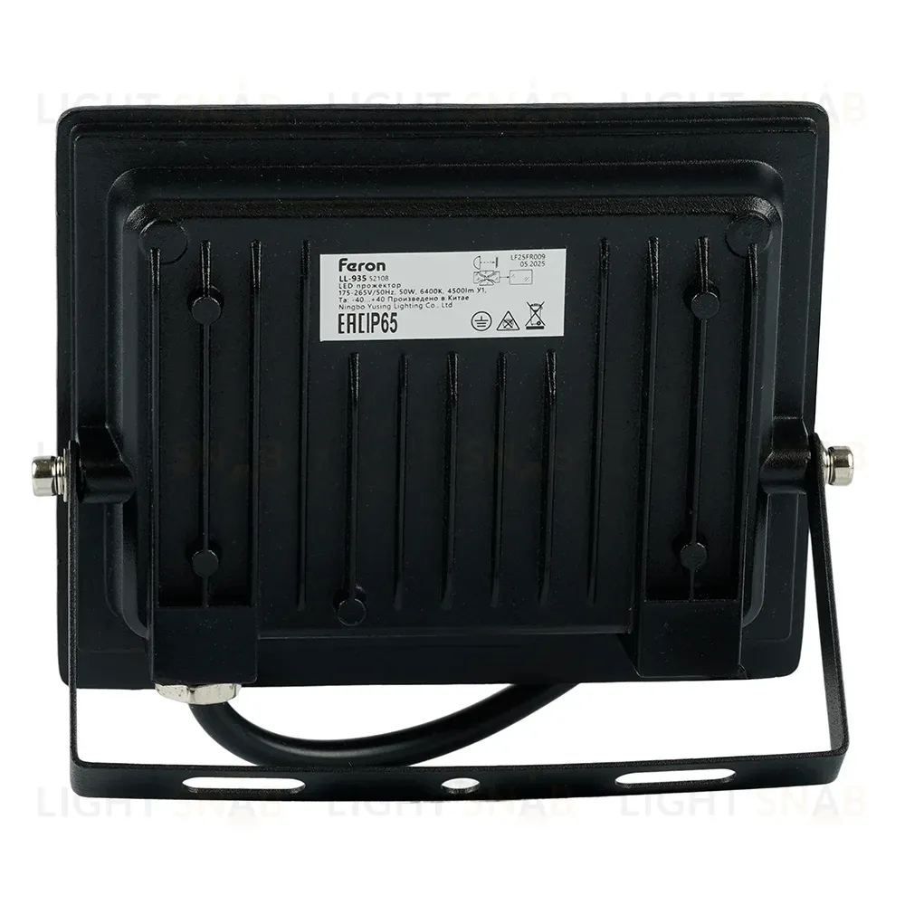 Светодиодный прожектор Feron LL-935 IP65 50W 6400K 52108 52108