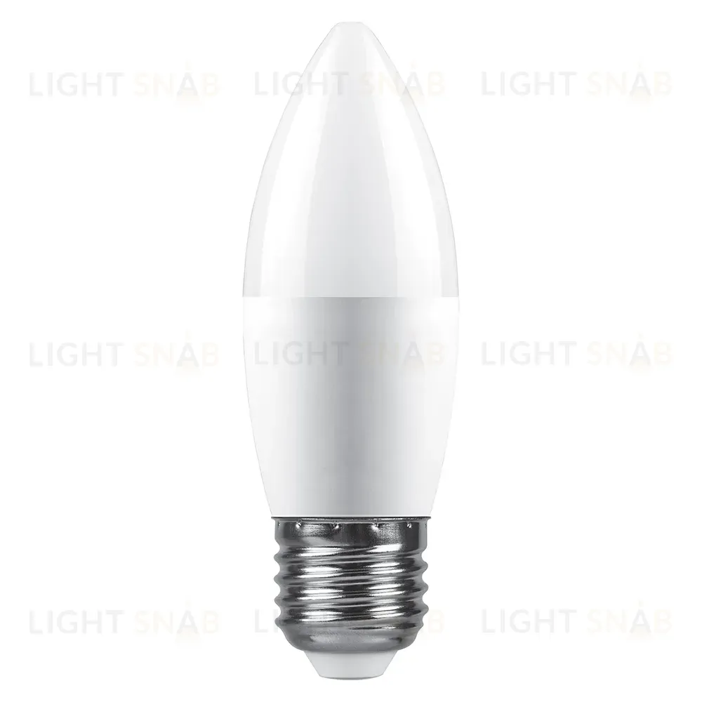 Лампа светодиодная Saffit SBC3720 свеча матовая E27 20W 230V 4000K 55270 55270