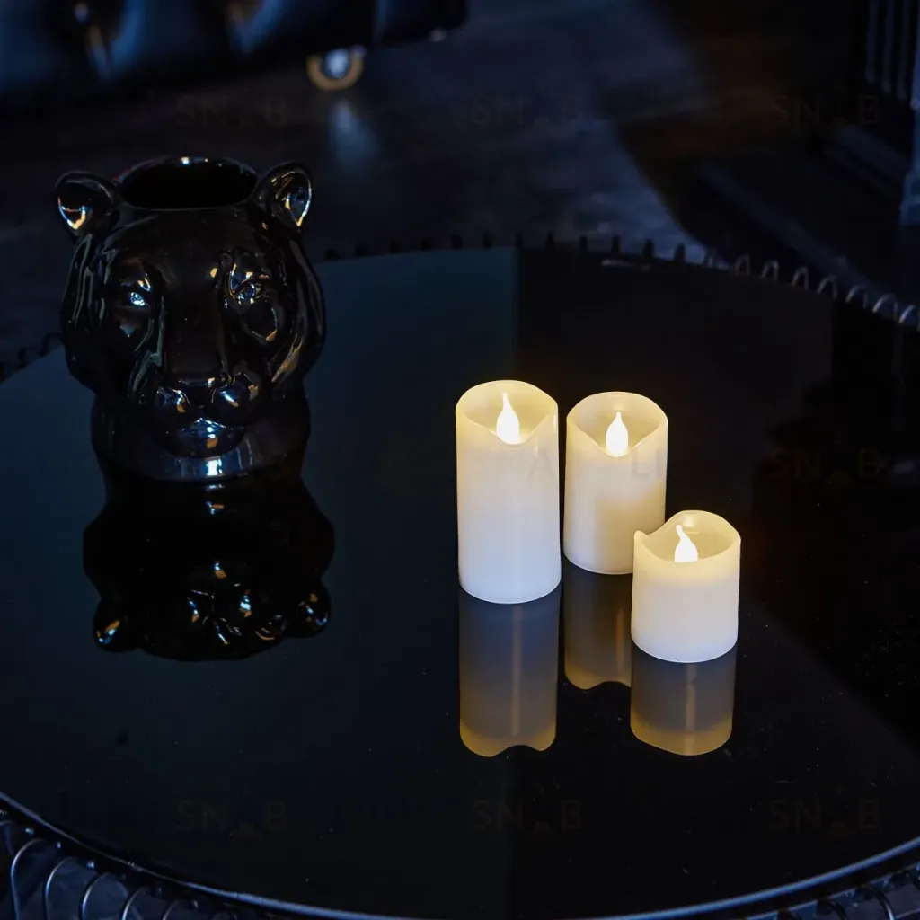Набор свечей светодиодных Uniel ULD-F060 WARM WHITE CANDLE SET3 UL-00008593 ULD-F060 WARM WHITE CANDLE SET3