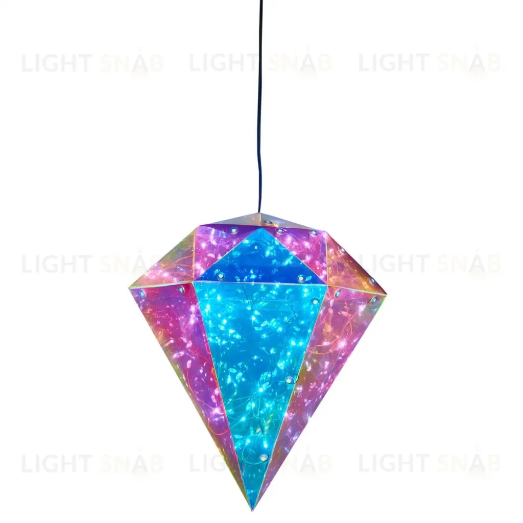 Светильник декоративный Брильянт на батарейках Uniel ULD-R507 3АА DIAMOND UL-00011057 ULD-R507 3АА DIAMOND