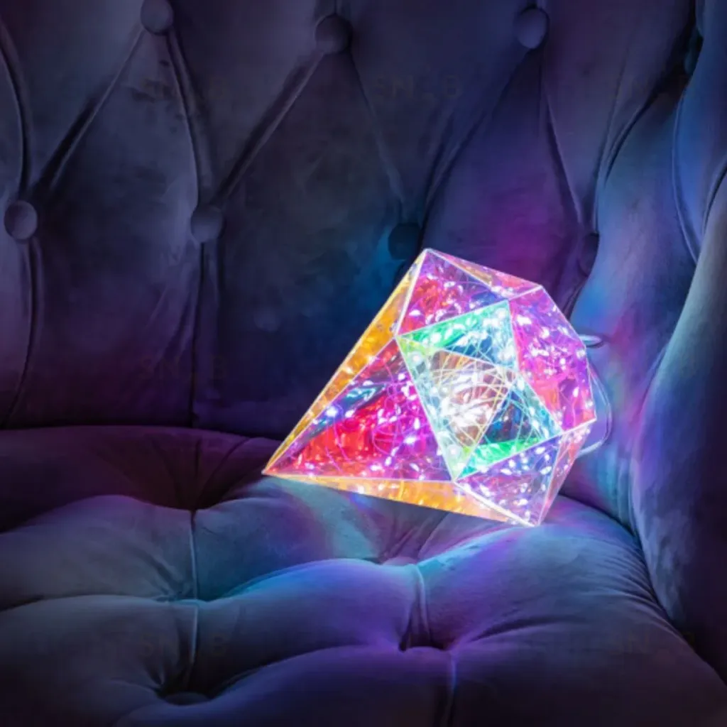 Светильник декоративный Брильянт на батарейках Uniel ULD-R507 3АА DIAMOND UL-00011057 ULD-R507 3АА DIAMOND