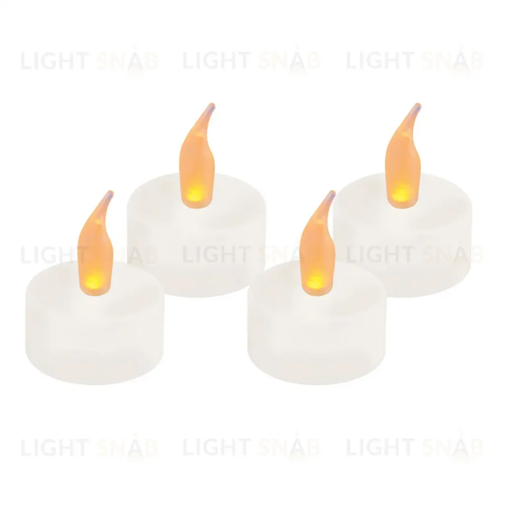 Набор свечей светодиодных Uniel ULD-F070 WARM WHITE TEACANDLE SET4 UL-00008592 ULD-F070 WARM WHITE TEACANDLE SET4
