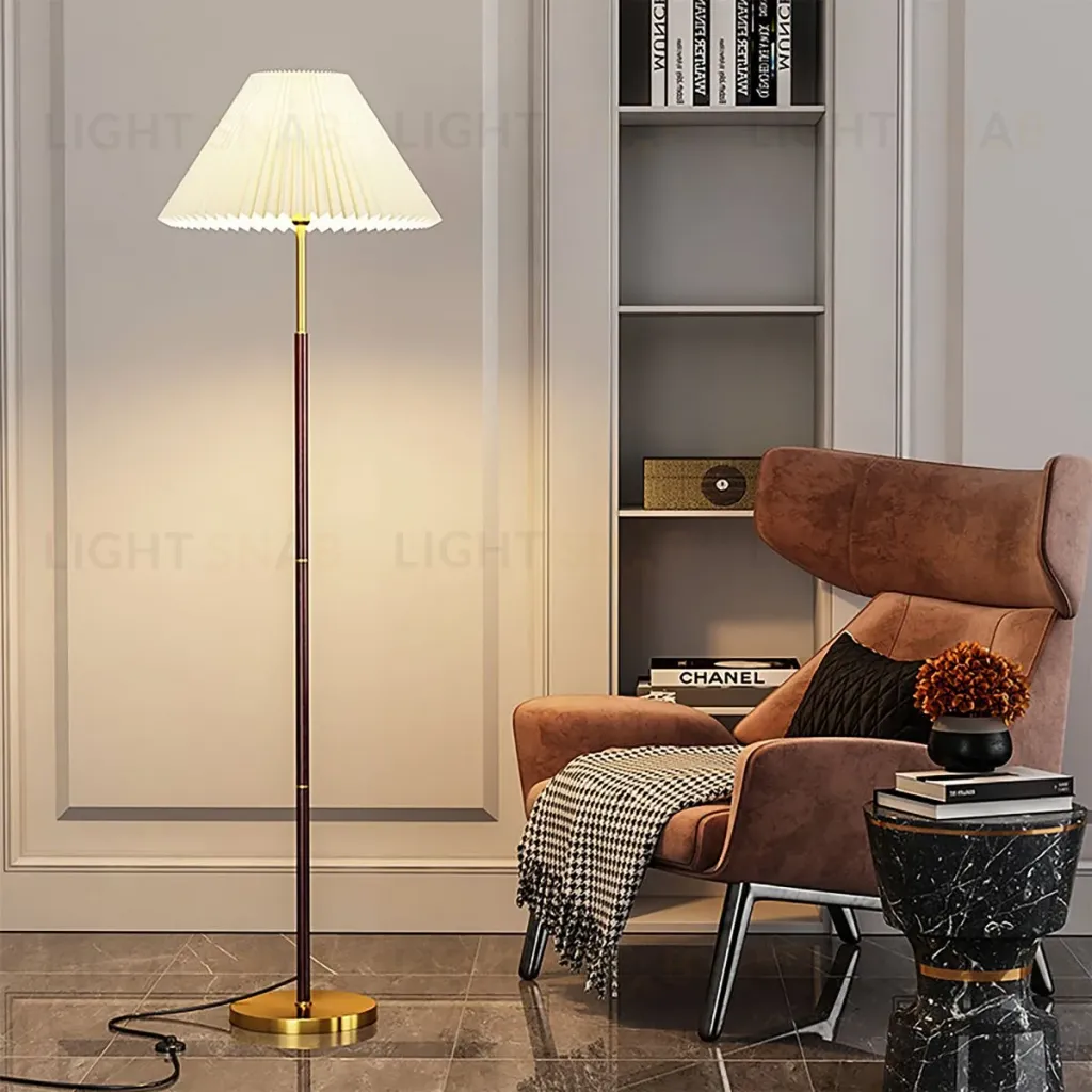 Торшер Uniel UML-T522 E27 COPPER/WHITE UL-00012408 UML-T522 E27 COPPER/WHITE