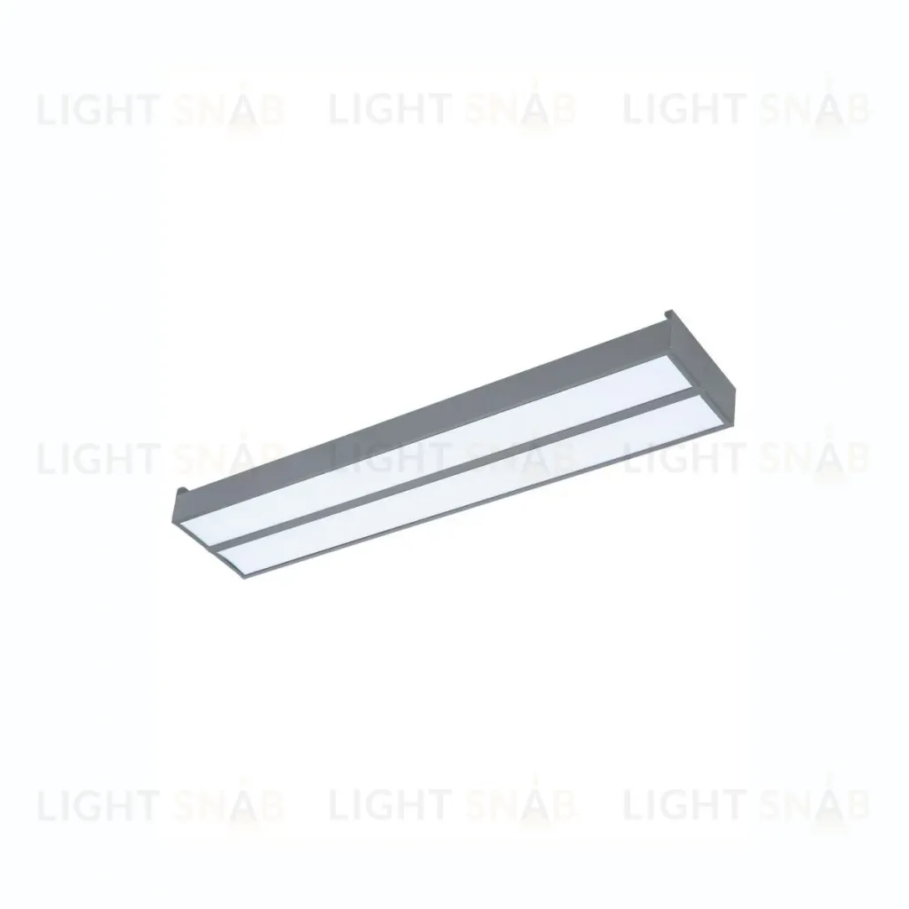 Светодиодная панель Uniel ULO-K15A 2x16W/4000K/L50 IP44 LIGHT GREY UL-00012583 ULO-K15A 2x16W/4000K/L50 IP44 LIGHT GREY