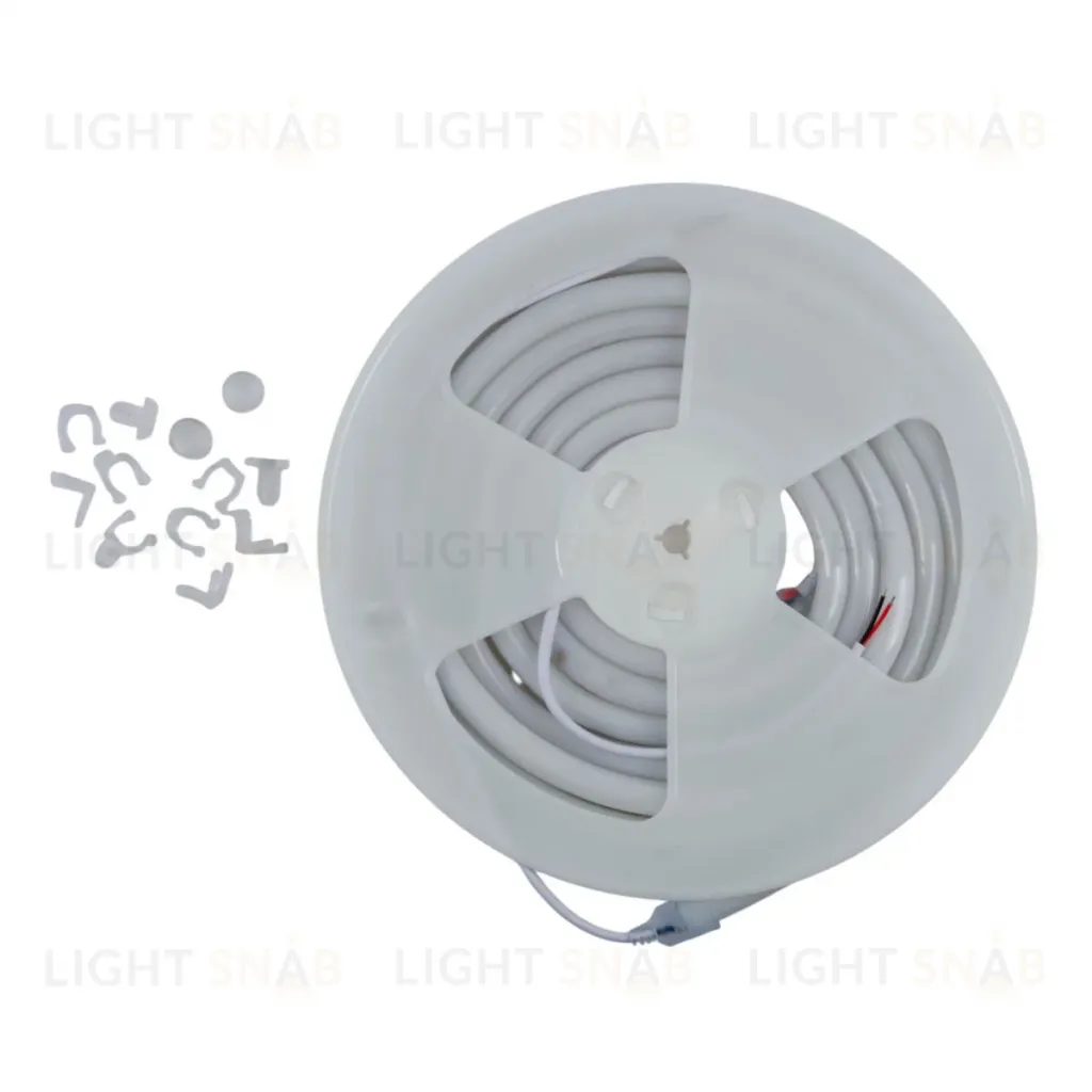 Комплект гибкого неона Uniel ULS-N40-2835-120LED/m-16mm-IP68-DC24V-10W/m-5M-4000K NEON SET01 UL-00012844 ULS-N40-2835-120LED/m-16mm-IP68-DC24V-10W/m-5M-4000K NEON SET01