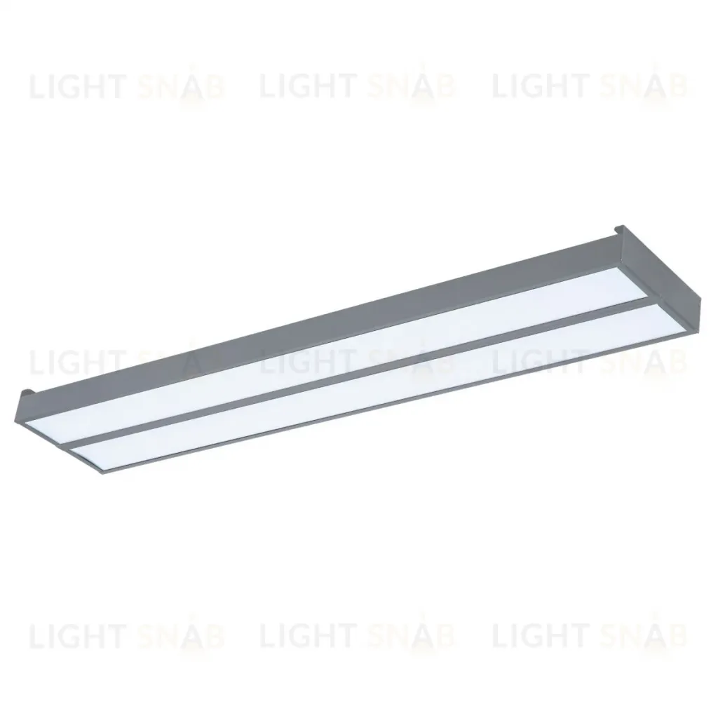 Светодиодная панель Uniel ULO-K15A 2x22W/4000K/L100 IP44 LIGHT GREY UL-00012589 ULO-K15A 2x22W/4000K/L100 IP44 LIGHT GREY