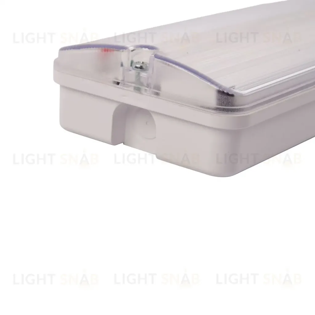 Светильник пылевлагозащищенный Uniel ULW-K25B 6W/4000K/EMG IP65 WHITE UL-00013352 ULW-K25B 6W/4000K/EMG IP65 WHITE