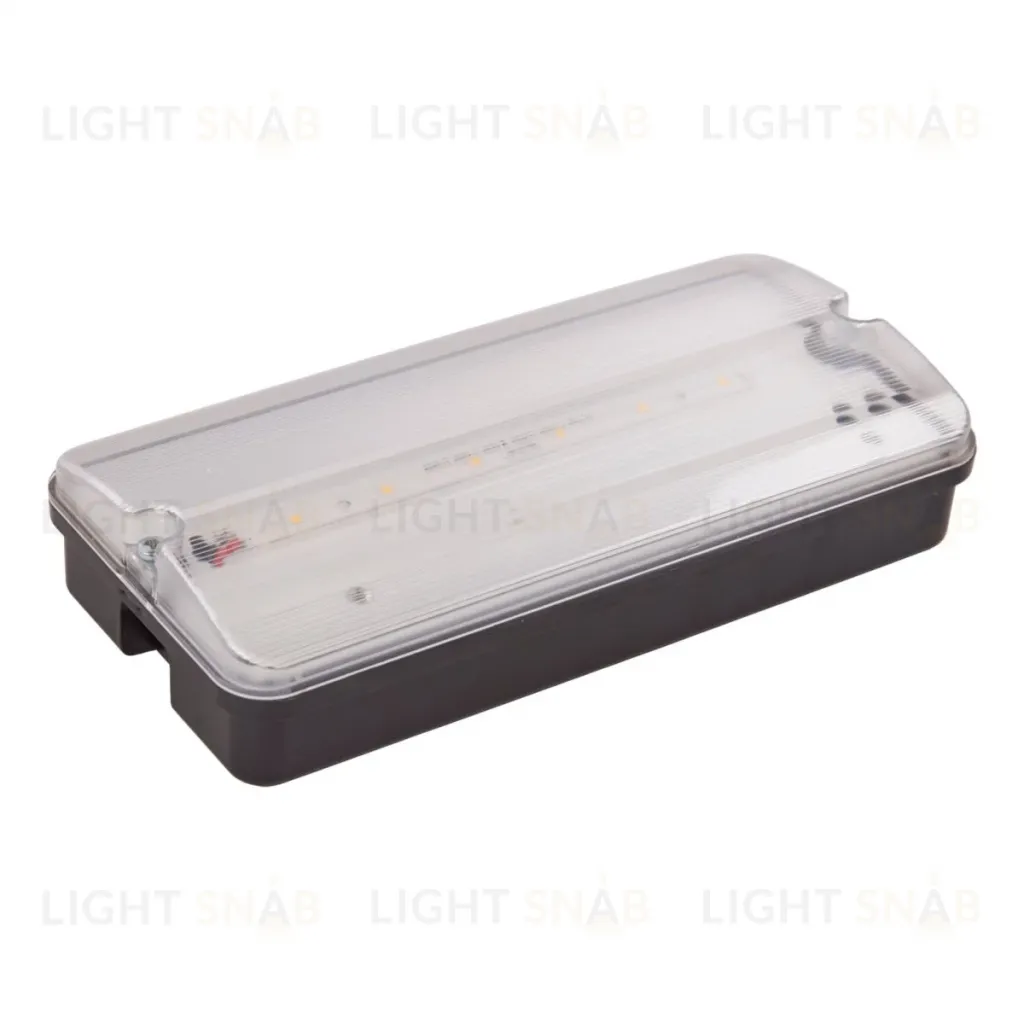 Светильник пылевлагозащищенный Uniel ULW-K25A 6W/4000K IP65 BLACK UL-00013351 ULW-K25A 6W/4000K IP65 BLACK