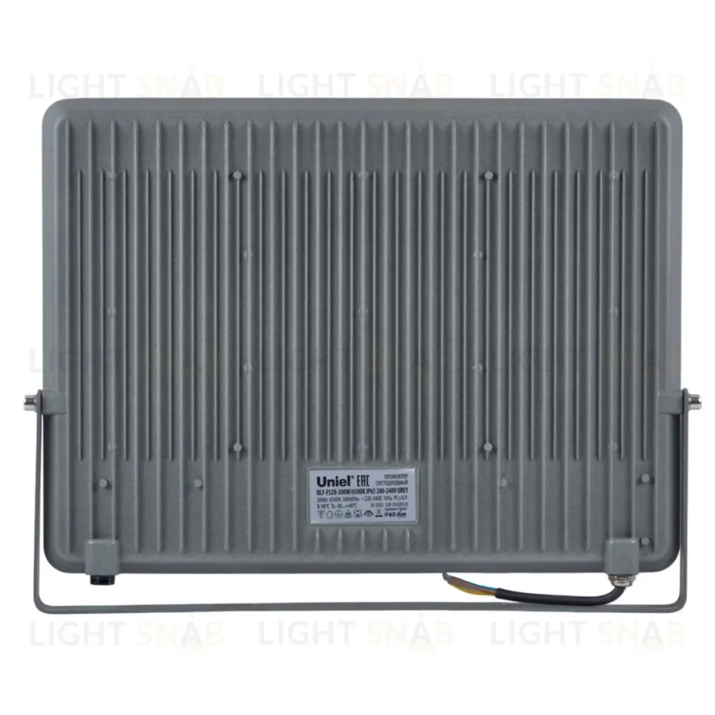 Прожектор Uniel ULF-F52B-300W/6500K IP65 200-240V GREY UL-00013062 ULF-F52B-300W/6500K IP65 200-240V GREY