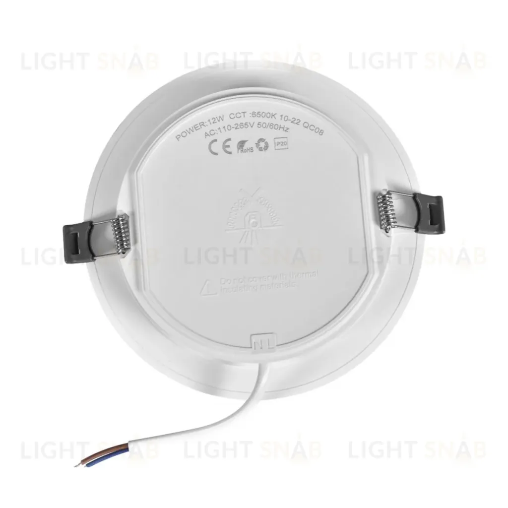 Встраиваемый светильник Volpe ULM-Q237 12W/4000K WHITE UL-00013161 ULM-Q237 12W/4000K WHITE