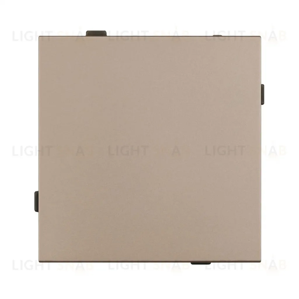 Механизм выключателя одноклавишный проходной Arlight SWT-TENDO-MKP1-PL-GD (230V, 10A) 054043 054043